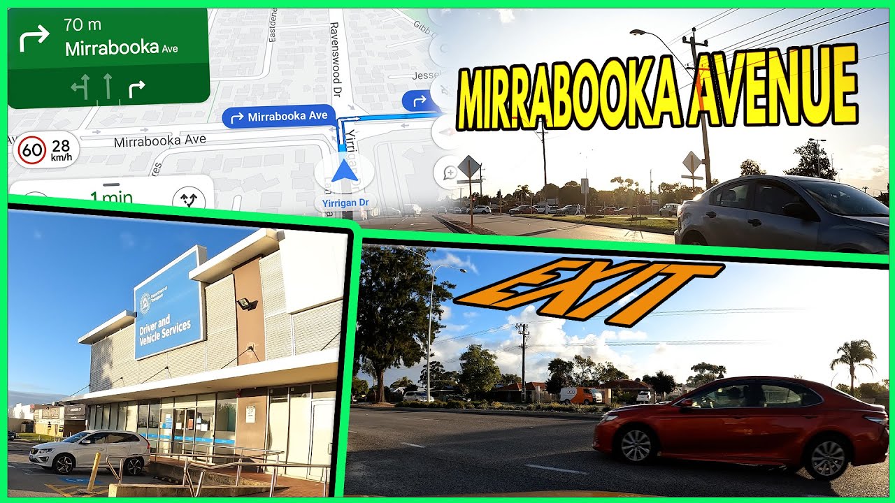 Failed in the last 30 seconds of his driving test at Mirrabooka