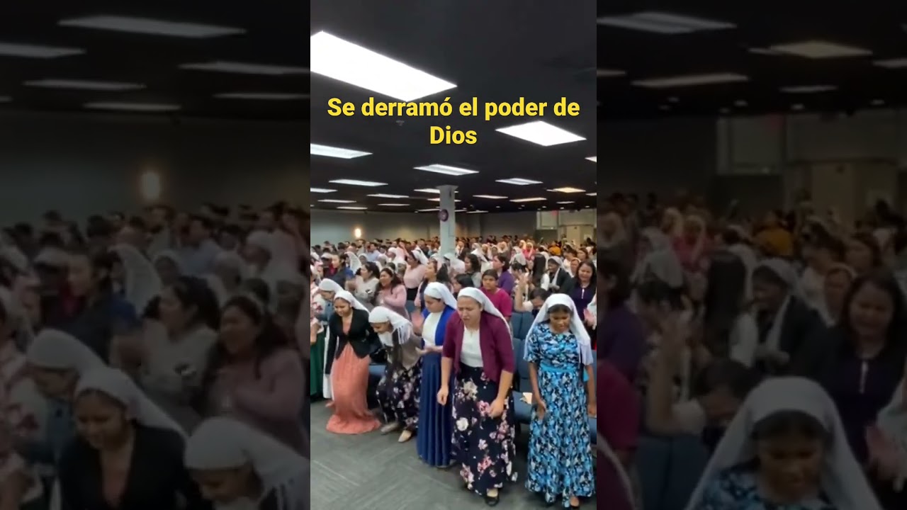 Se derram&oacute; el poder de Dios #poder de #Dios #aleluya