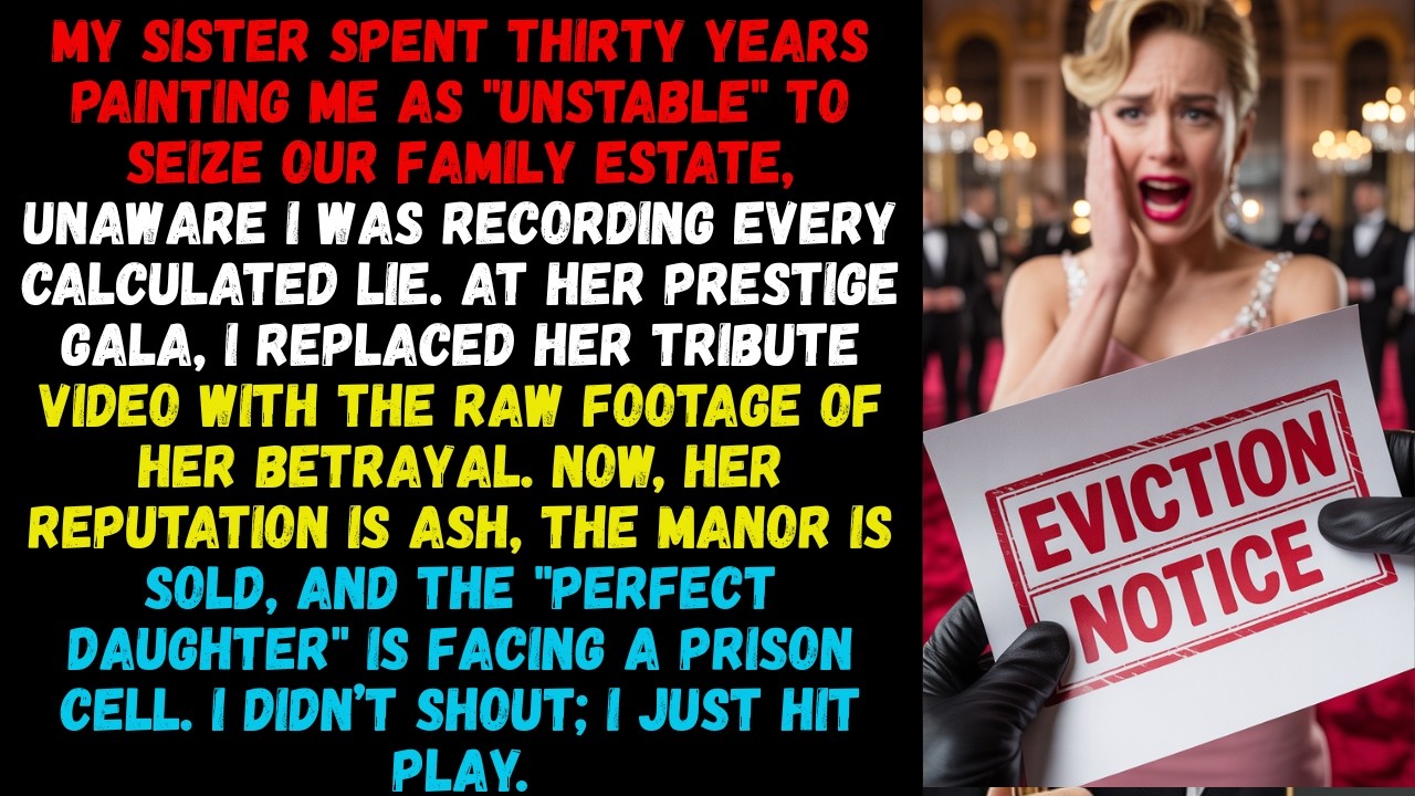 My Sister Erased Me For Decades To Build Her Fake Empire, But She Forgot I Was Always Filming…