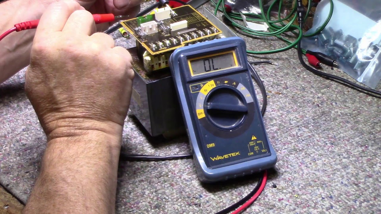 HK 3480 Power Transformer tests
