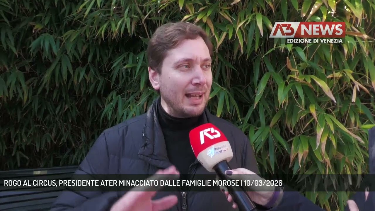 ROGO AL CIRCUS, PRESIDENTE ATER MINACCIATO DALLE FAMIGLIE MOROSE | 10/03/2026