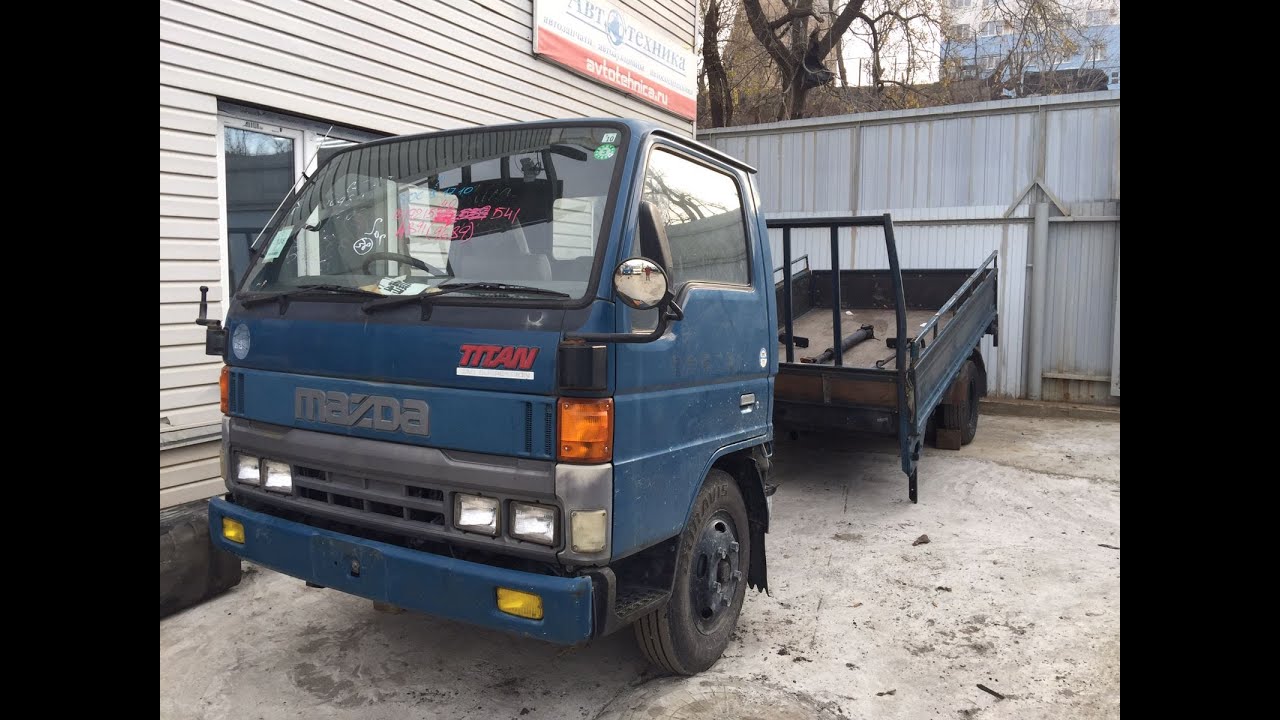 Снятие кабины Mazda Titan 1990-2000г