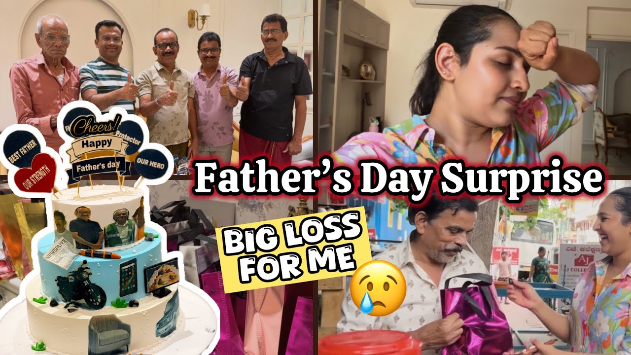 I LOST something important 😢😭 Father&rsquo;s Day Celebration 🥰 Surprising 20 Dads & My Costly Mistake 🤦&zwj;♀️