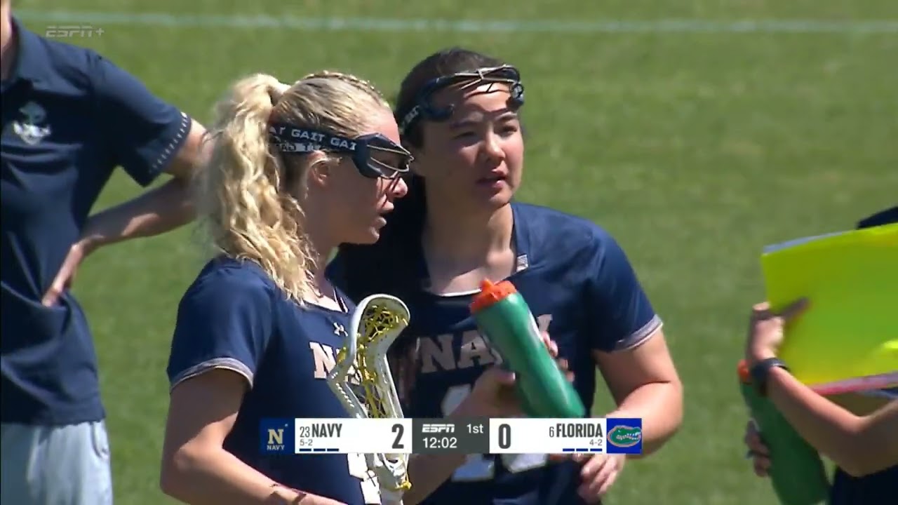 Navy vs Florida Women's College lacrosse 2025