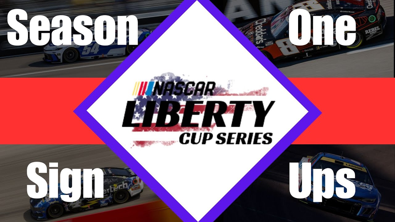 NASCAR Liberty Cup Series Season 1 Sign-ups | NASCAR Stop Motion