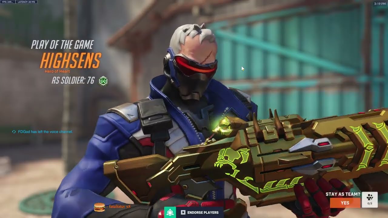 INSANE Soldier: 76 Tracking by Dafran | OW2 - POTG! OVERWATCH 2 18 TOP 500