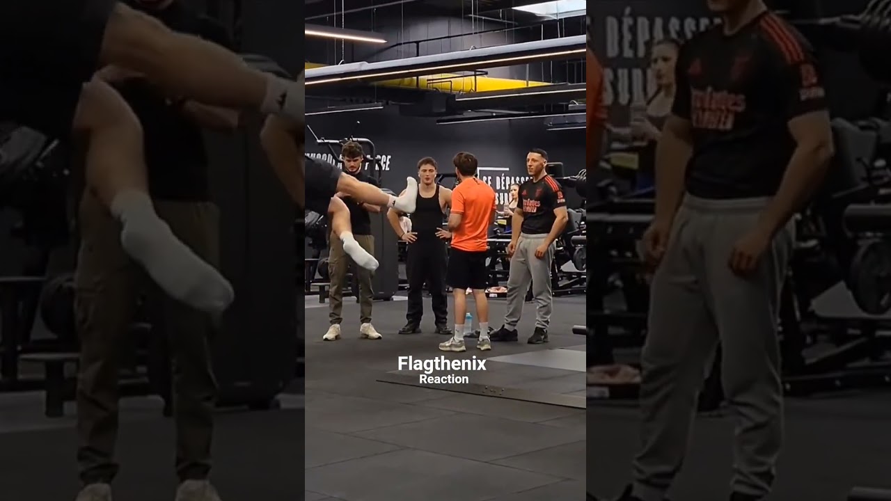 People reaction in gym #aura #dj #hardstyle #motivation #inspiration #calisthenics #funny #sports