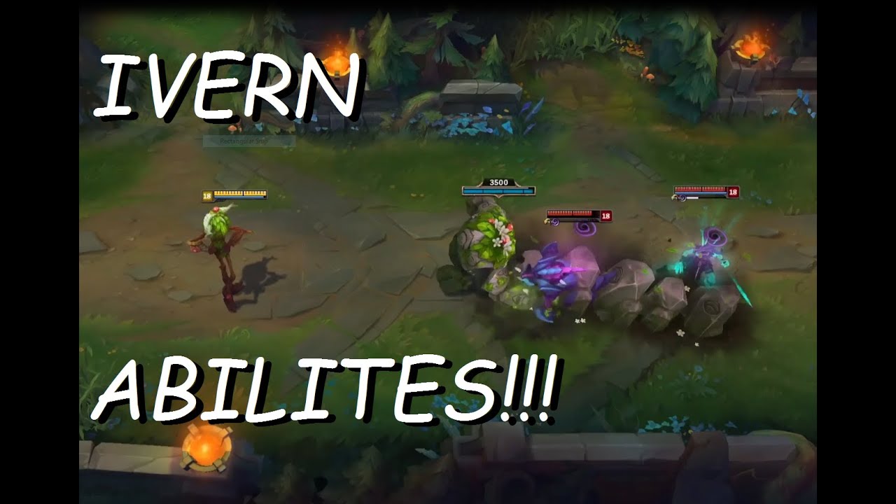 IVERN ABILITIES (IVERN CHAMPION SPOTLIGHT) - League of Legends