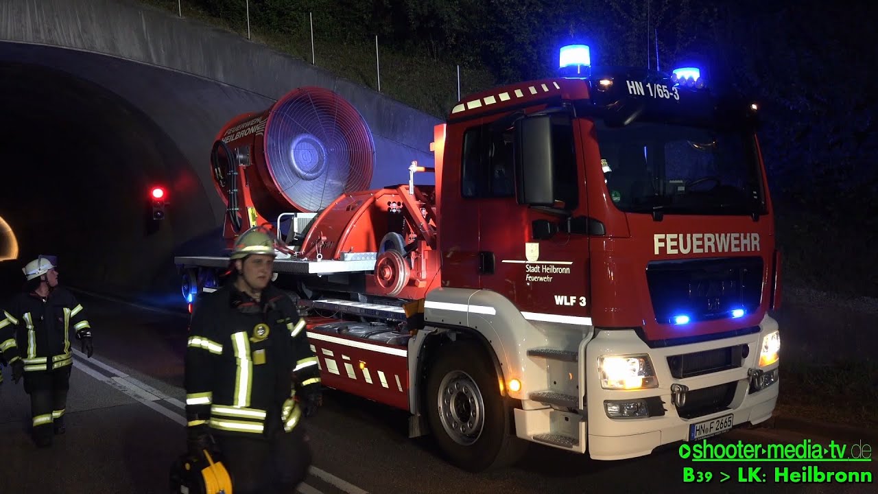 [SCHWERER UNFALL & FEUER IM TUNNEL] - Großeinsatz für die Feuerwehr und Rettungskräfte | [Ü]