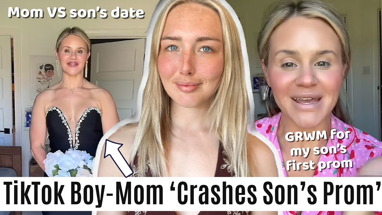 A TikTok Mom Went Viral For ‘Crashing Son’s First Prom’