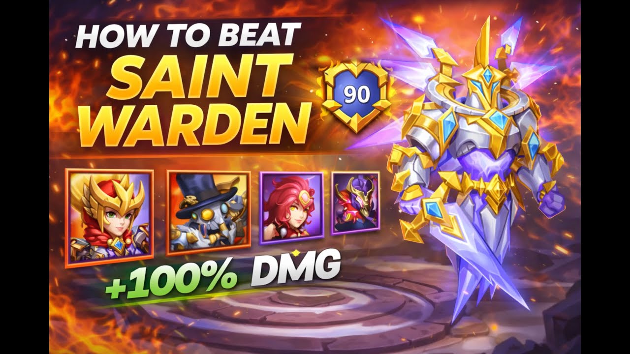 Can We Defeat Saint Warden? Castle Clash Ultimate Challenge!