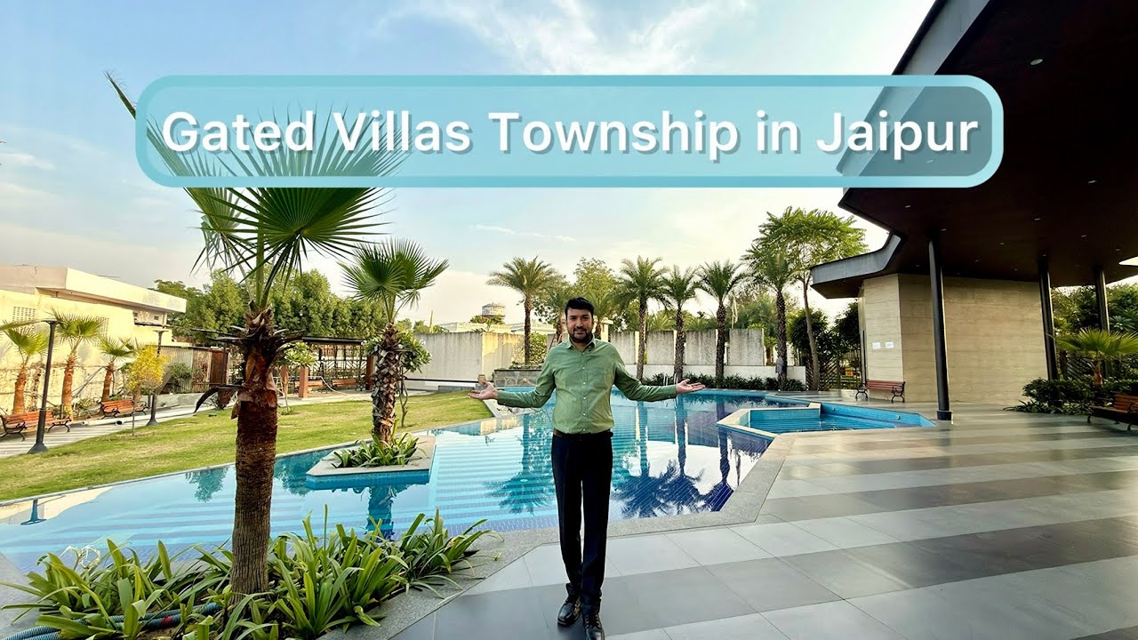 Luxurious Villa Township in Jaipur | 25X55 Premium House Design | 153 Square Yard 3BHK Smart Home