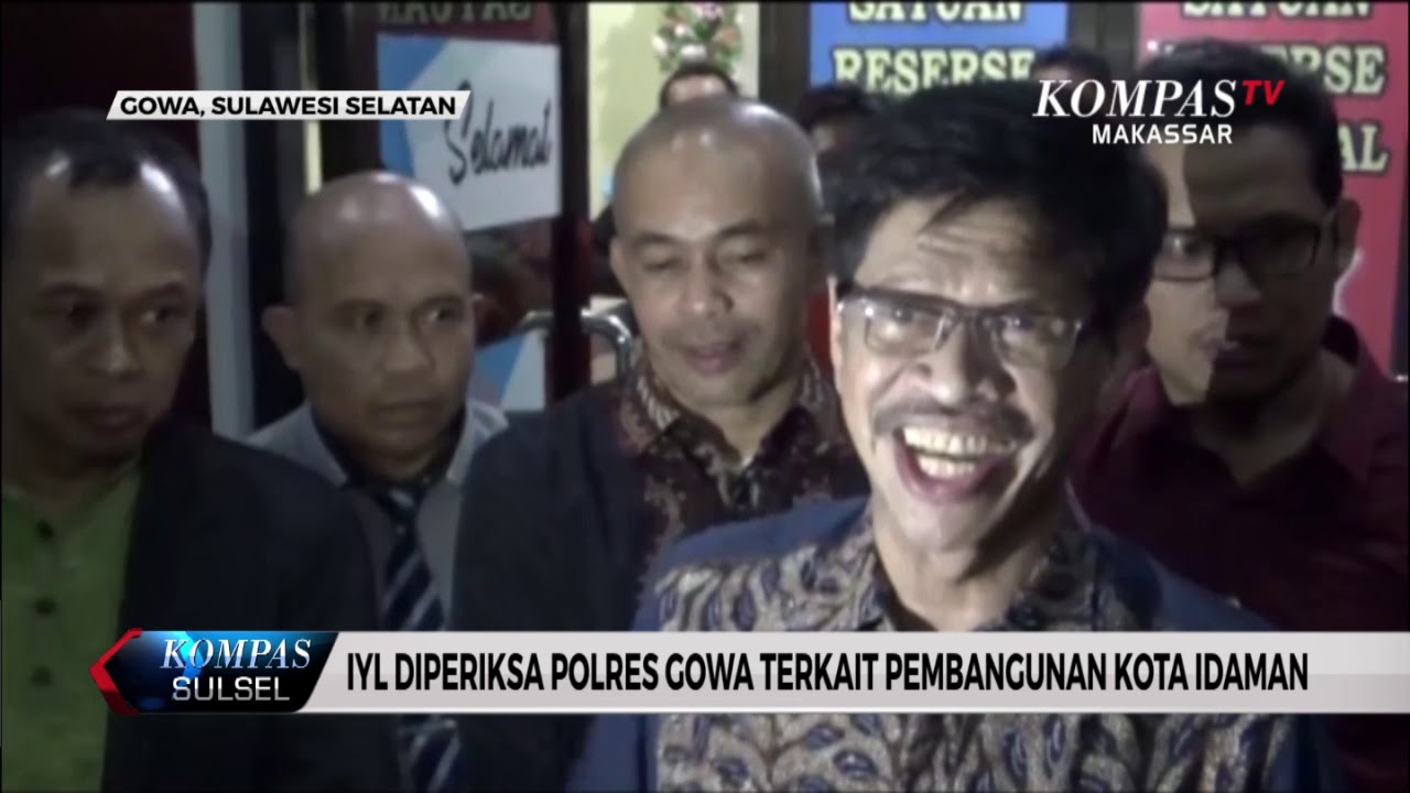 ICHSAN YASIN LIMPO MANTAN BUPATI GOWA 2 PERIODE  DIPERIKSA POLRES GOWA   #KSS #KOMPASPETANG