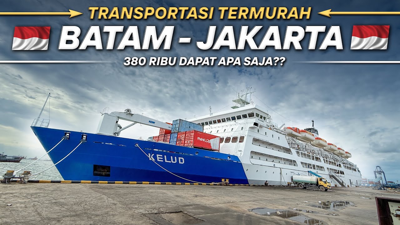 Trip Estafet THAILAND INDONESIA #4 - Naik Kapal Termewahnya PELNI, KM KELUD Batam-Jakarta