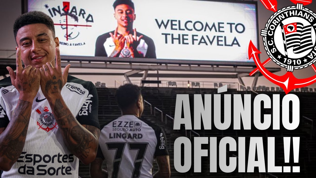 OFICIAL! CORINTHIANS ANUNCIA JESSE LINGARD COMO NOVO REFORÇO DO TIMÃO PARA A TEMPORADA
