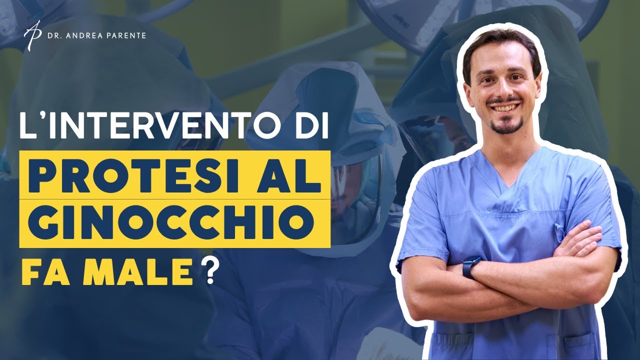 L'INTERVENTO DI PROTESI AL GINOCCHIO FA MALE? 😨