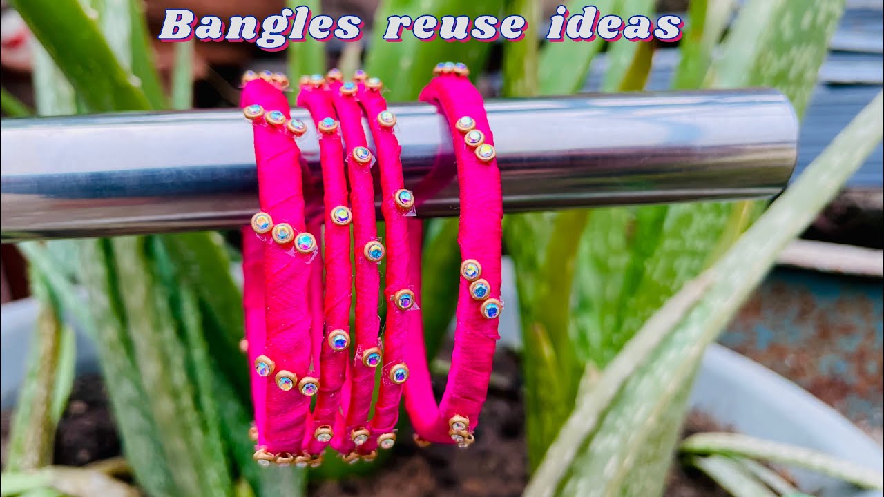 DIY Handmade Bangles ❣️| bangles reuse idea | how to make bangles | ​⁠@DIYMultiCrafts