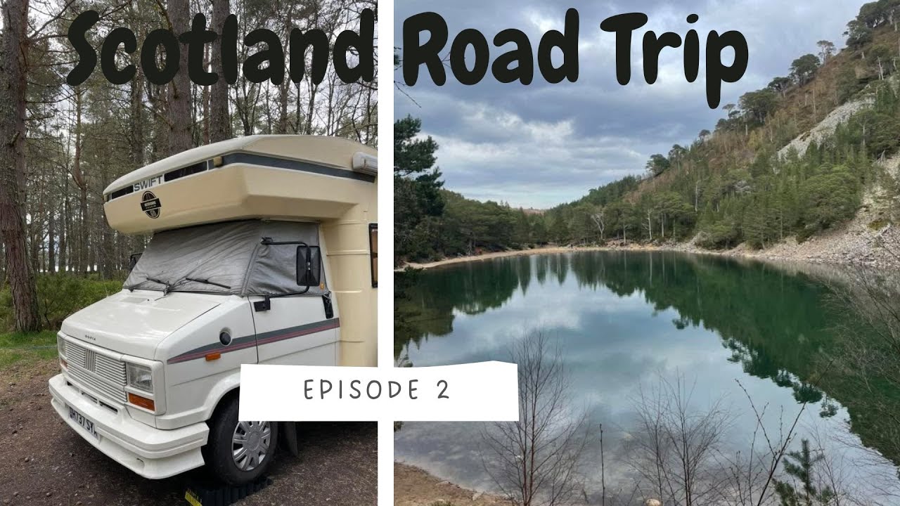 Our Epic Motorhome Adventure Across Scotland continues to the Cairngorms