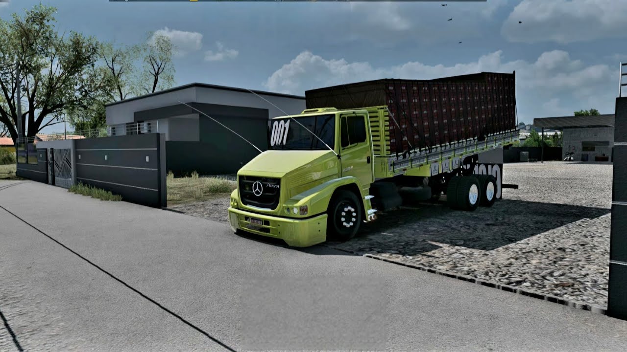 MB ATRON NA RODAGEM VIAGEM INSANA RUMO AO CEASA Euro Truck Simulator 2