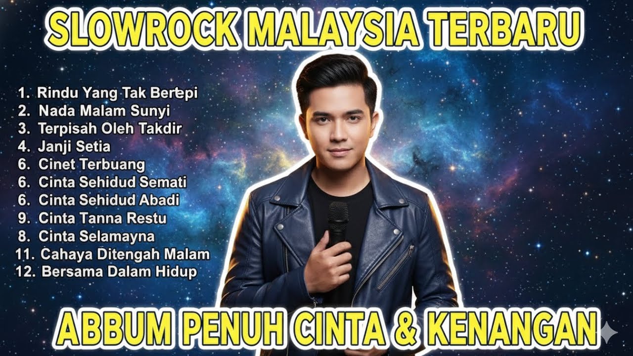Kompilasi Slowrock Malaysia Terbaru | Lagu Cinta Penuh Rindu & Kenangan 💔🎧
