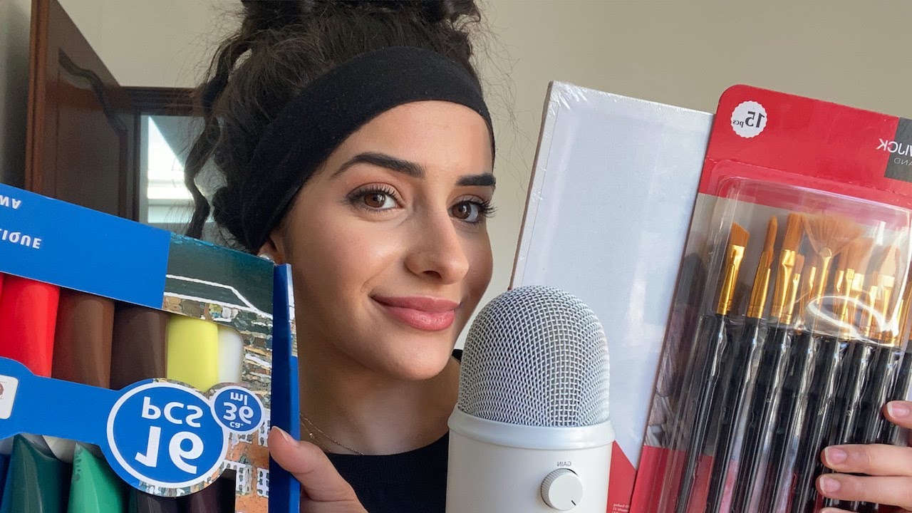 ASMR, atelier peinture