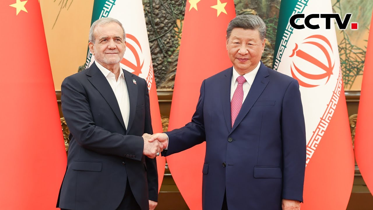 习近平会见伊朗总统：推动构建更加公正合理的全球治理体系 携手推动构建人类命运共同体 | CCTV