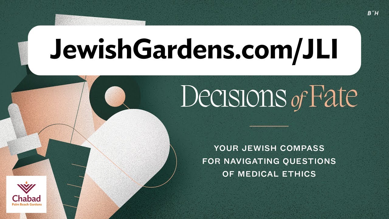 Decisions of Fate ➡️JewishGardens.com/WisdomCenter