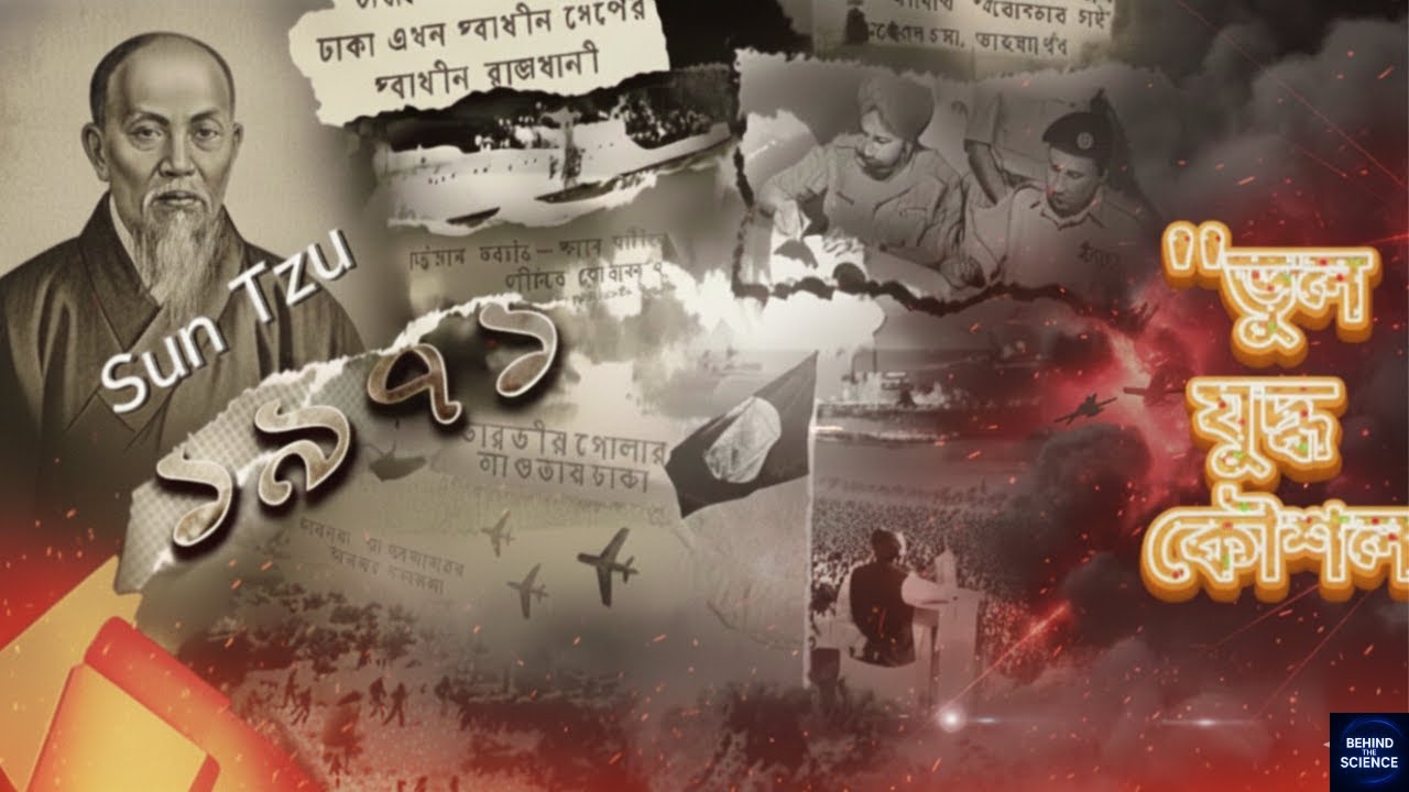 “ভুল রণনীতিতেই হারল পাকিস্তান | ১৯৭১ যুদ্ধ বিশ্লেষণ” Sun Tzu