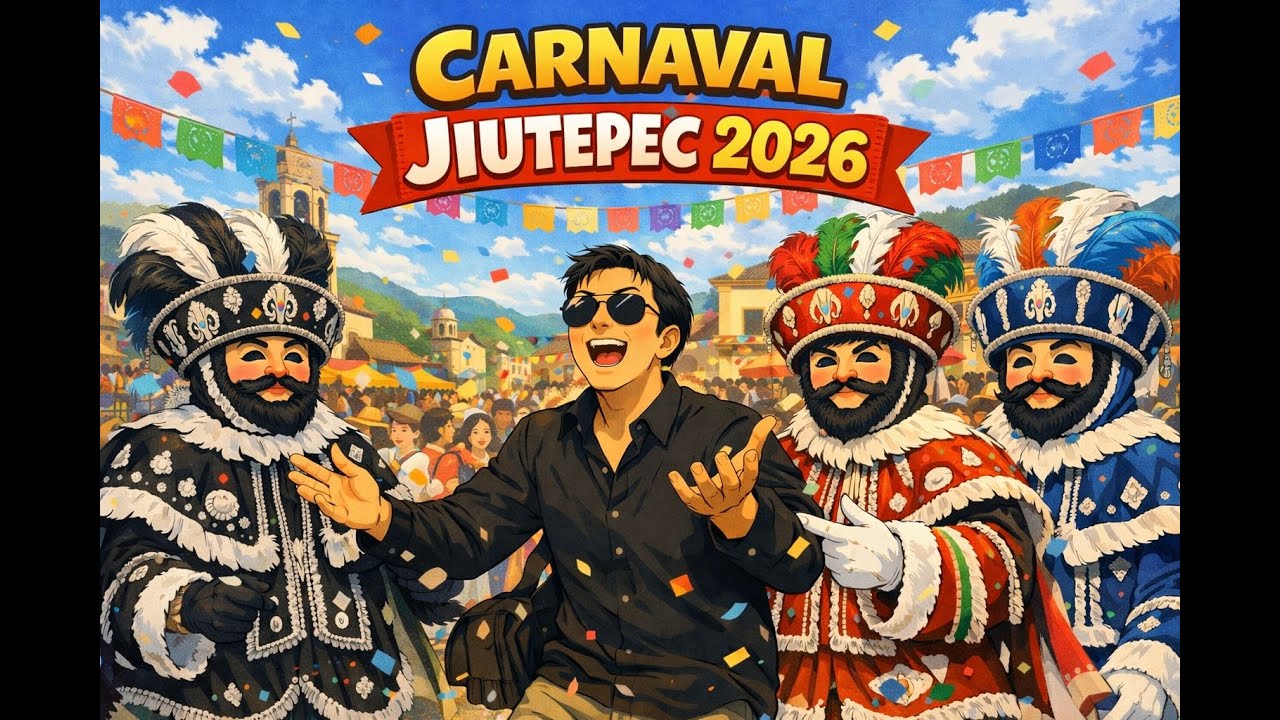 Antoventura en el Carnaval de Jiutepec Morelos | Chinelos, fiesta y tradición