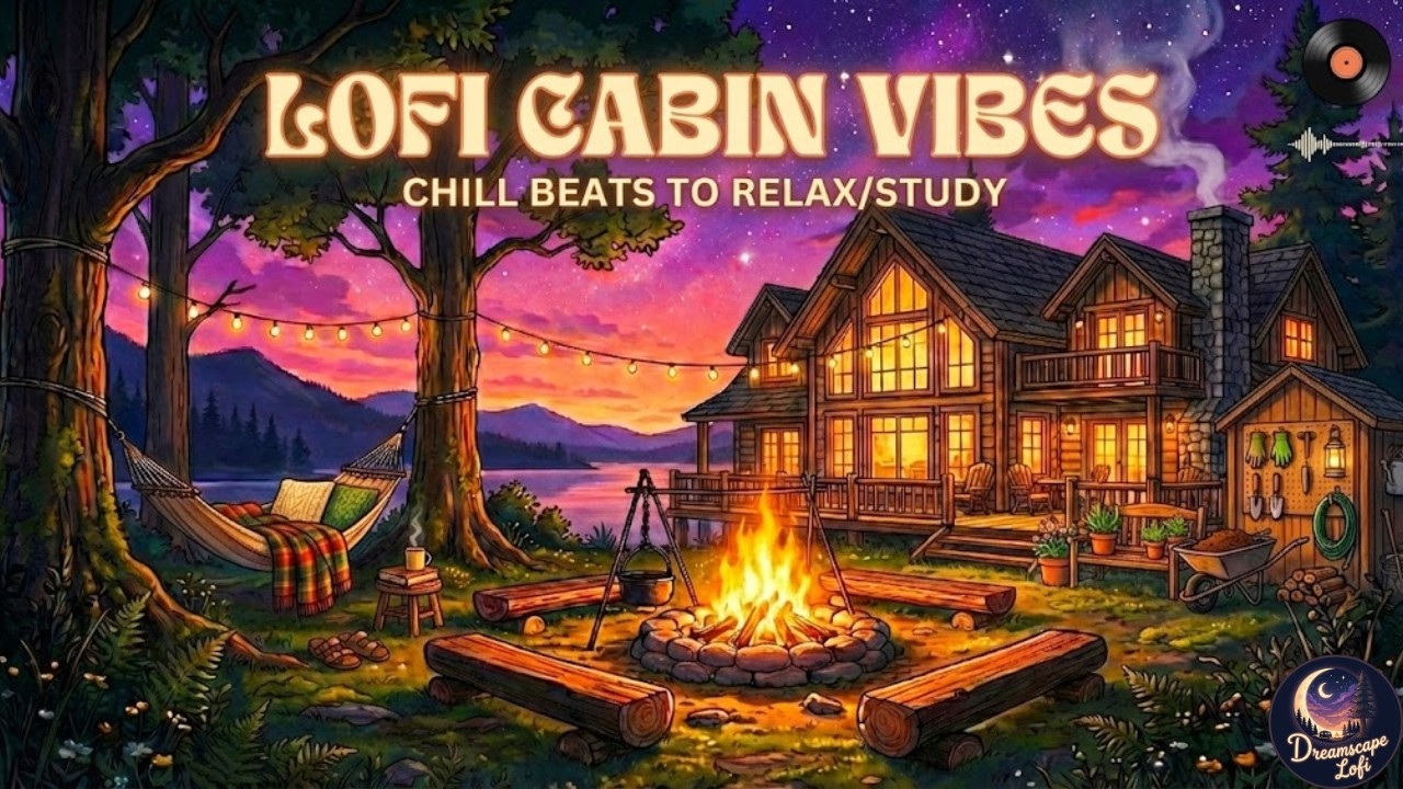 cozy cabin evening 🏡 cottagecore lofi hip hop [beats to relax/sleep]