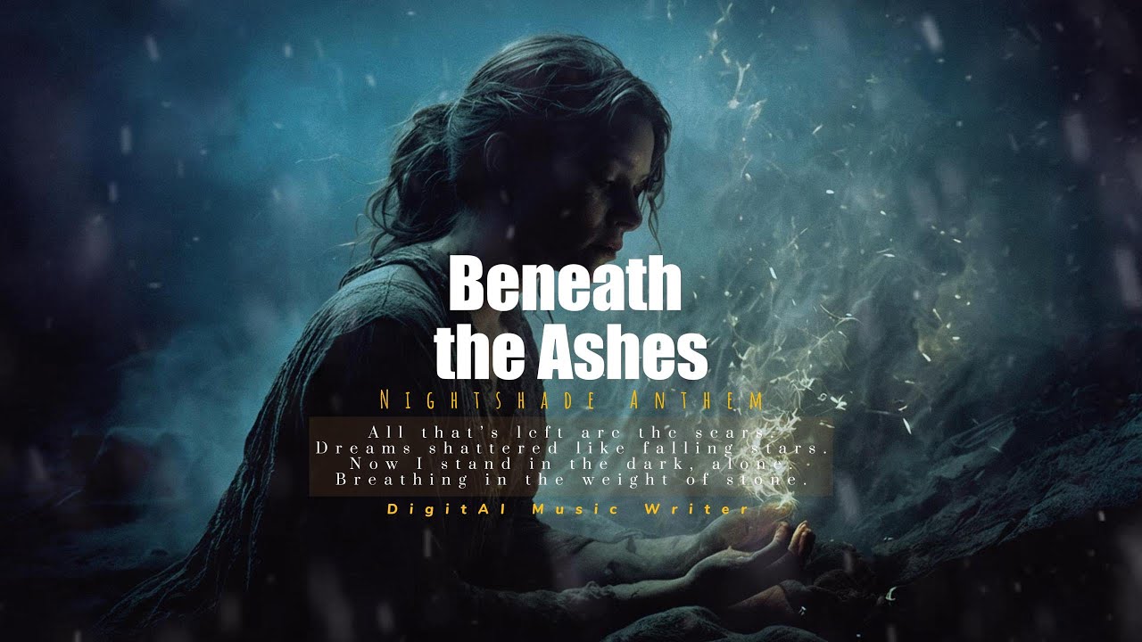 Nightshade Anthem - Beneath the Ashes (Official Lyric Video)