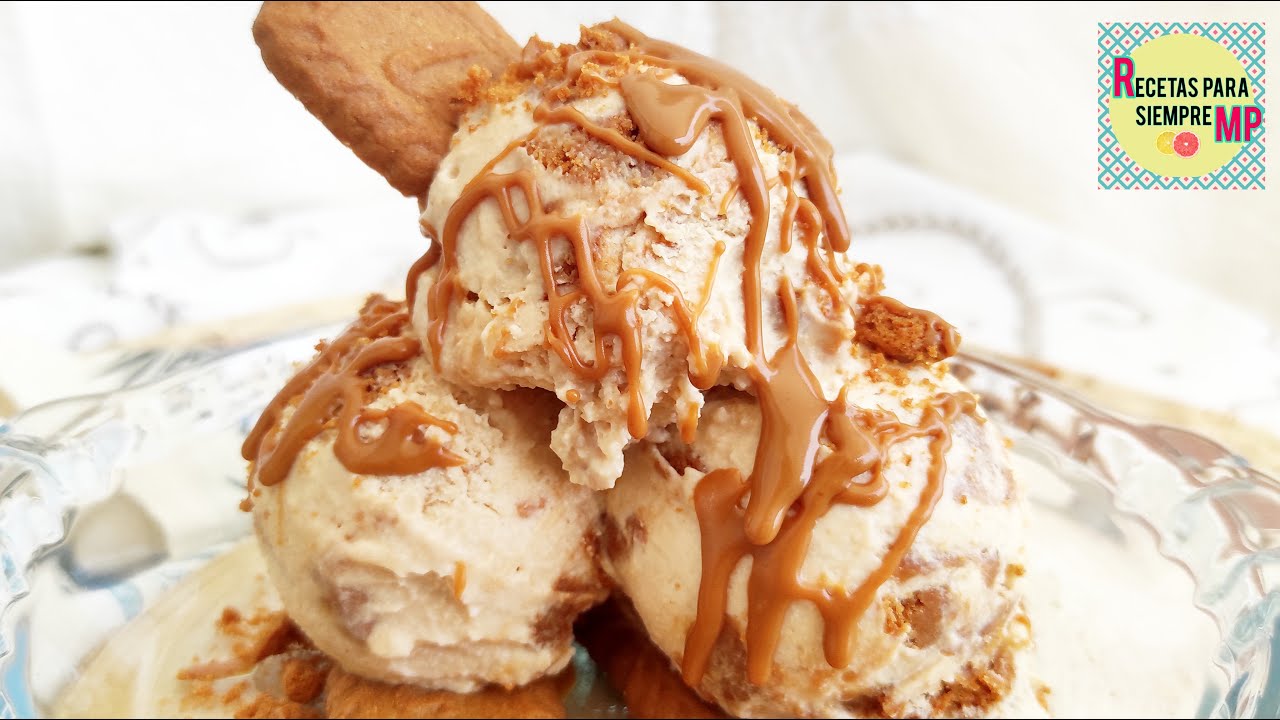 ⏩ 🍨HELADO de Galletas Lotus, UN CREMOSO PLACER AL PALADAR/ Sin heladera y SUPER FÁCIL