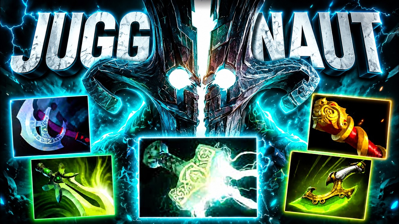 INSANE Juggernaut Max Attack Speed Build &ndash; Unstoppable Slash Machine! Dota 2
