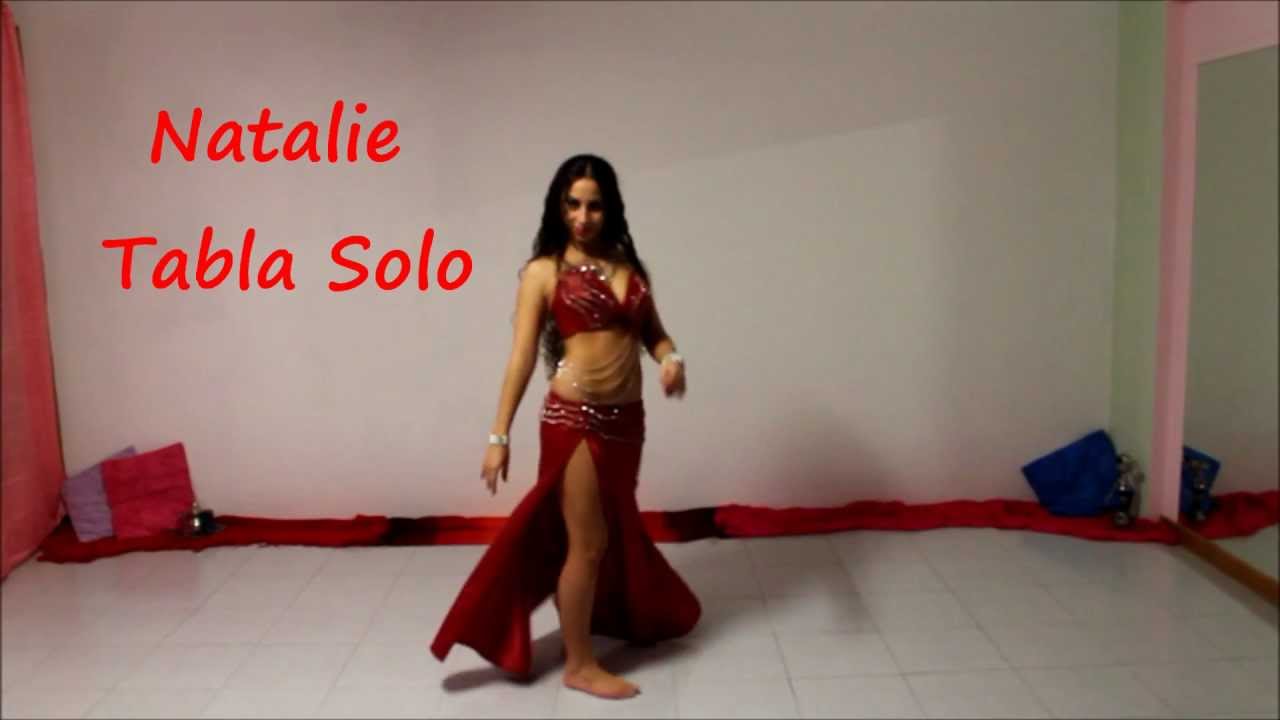 Natalie Bellydance Tabla solo