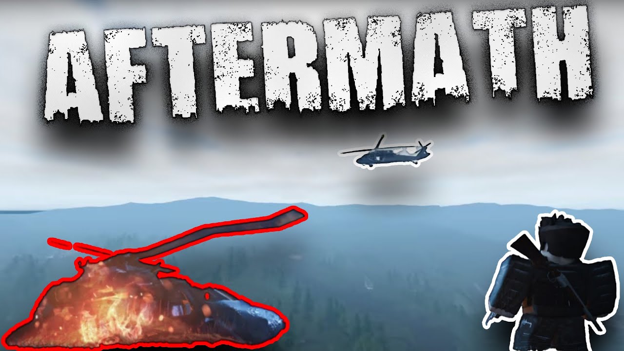 HUNTING DOWN The *HELI* EVENT As a SOLO in Aftermath ROBLOX