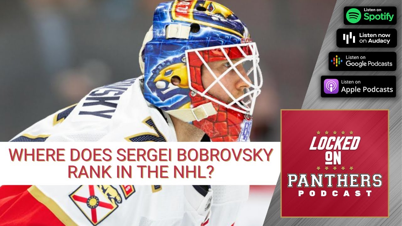 Bobrovsky Not a Top 10 Goalie, But Top 15?