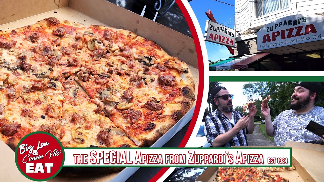 ZUPPARDI'S does APIZZA the way we like it! #foodreview #pizza #newhaven