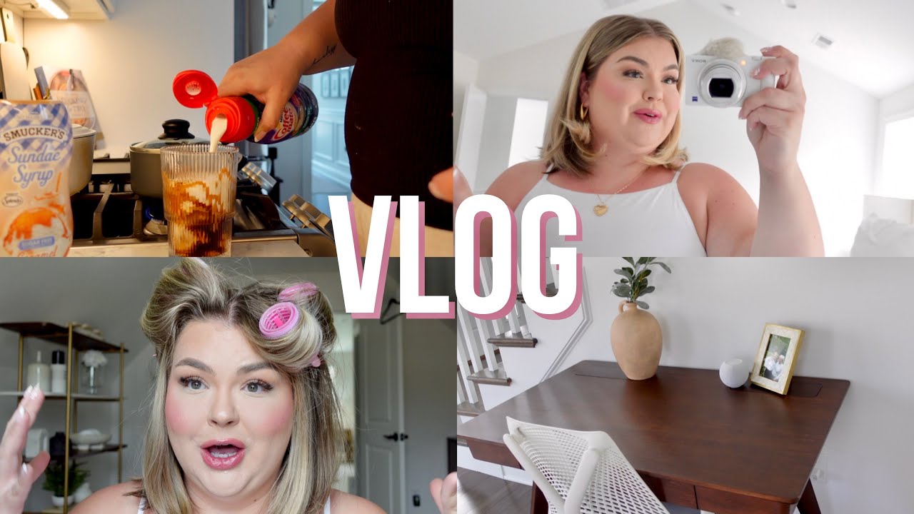 VLOG | MOTHERS DAY, NEW DESK + HEART TO HEART CHATTY GRWM