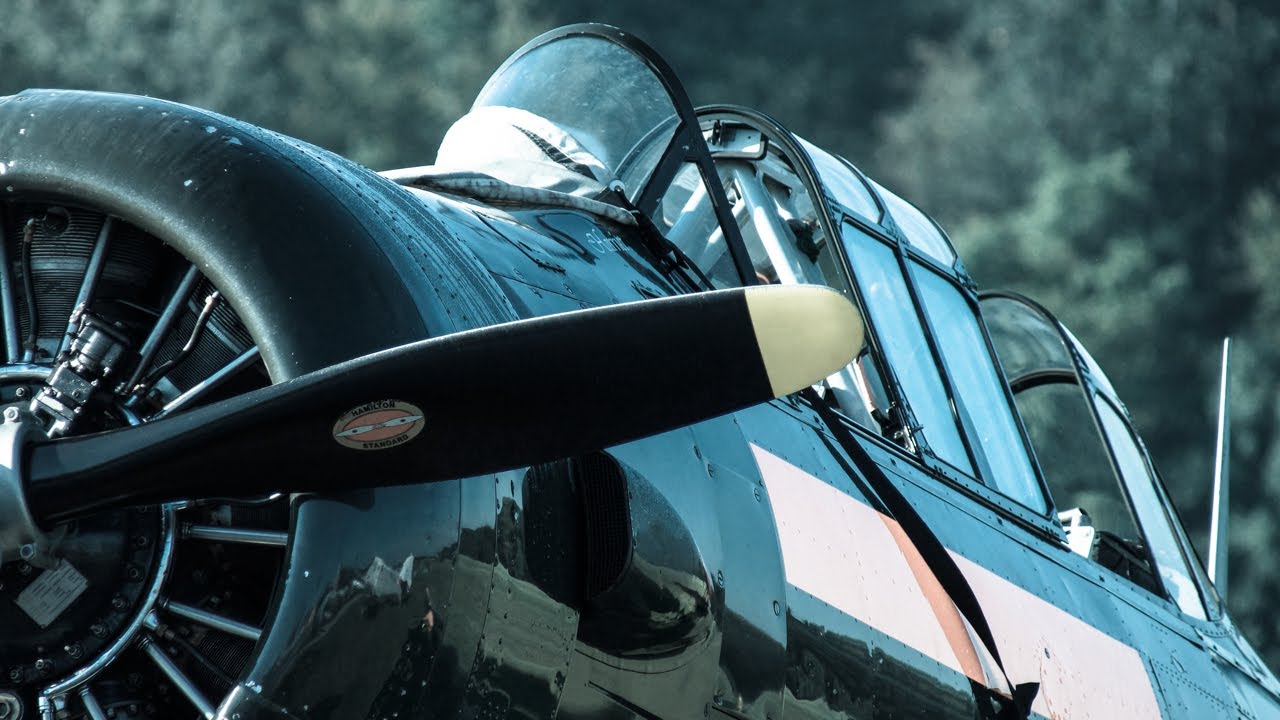 North American T6 with Walter Eichhorn