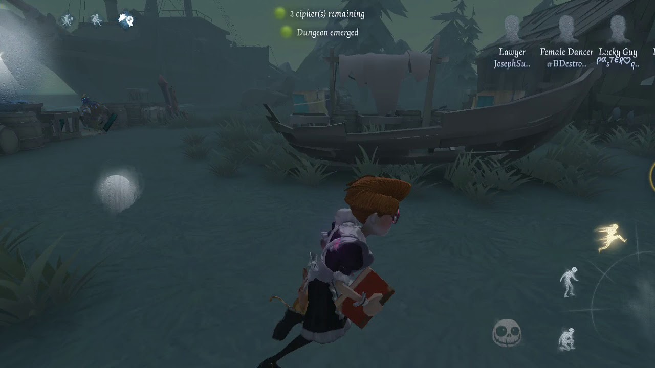 Identity V Lucky guy!  Maid outfit *2 &deg;∆&deg;