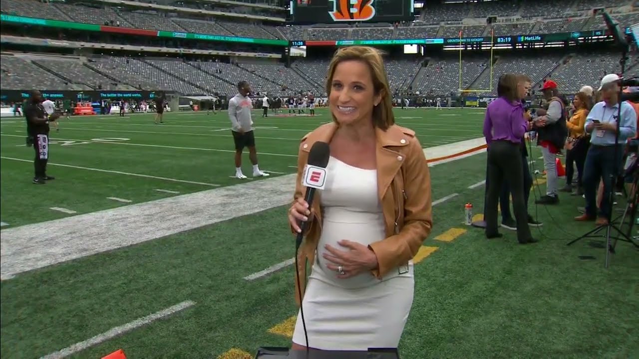 Dianna Russini reveals a BIG surprise on NFL Countdown 👶