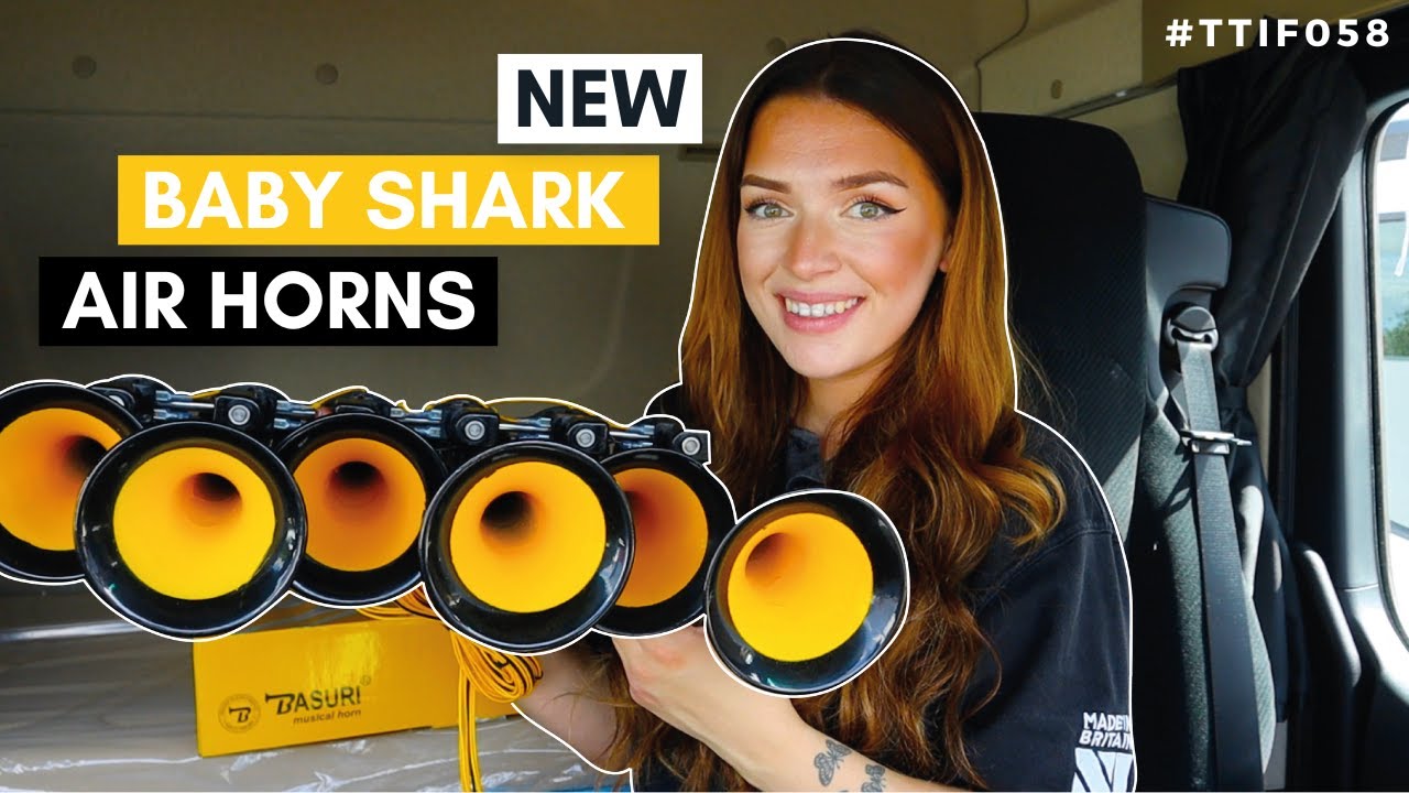 НОВЫЕ воздушные рожки Basuri Baby Shark Air Horns 3.0 #TTIF058