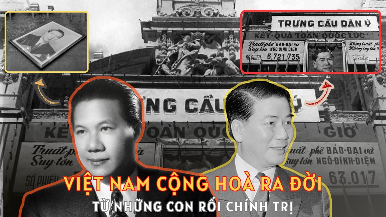 Việt Nam Cộng Hòa Được Sinh Ra Trong Hỗn Loạn Như Thế Nào? #vietnamconghoa  #kienthuckhampha