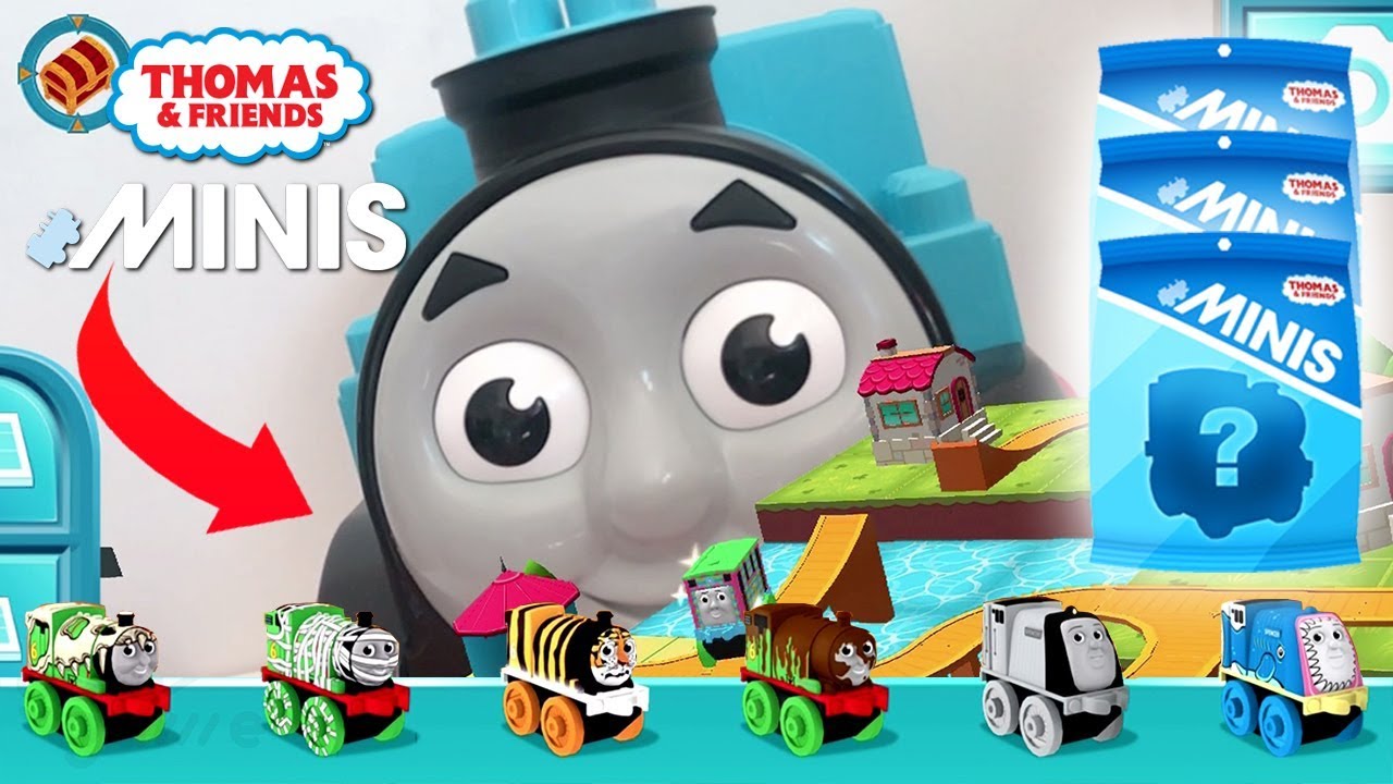 GIANT Thomas Vs NEON Toby - Thomas & Friends Minis - Augmented Reality ★ iOS / Android app Budge