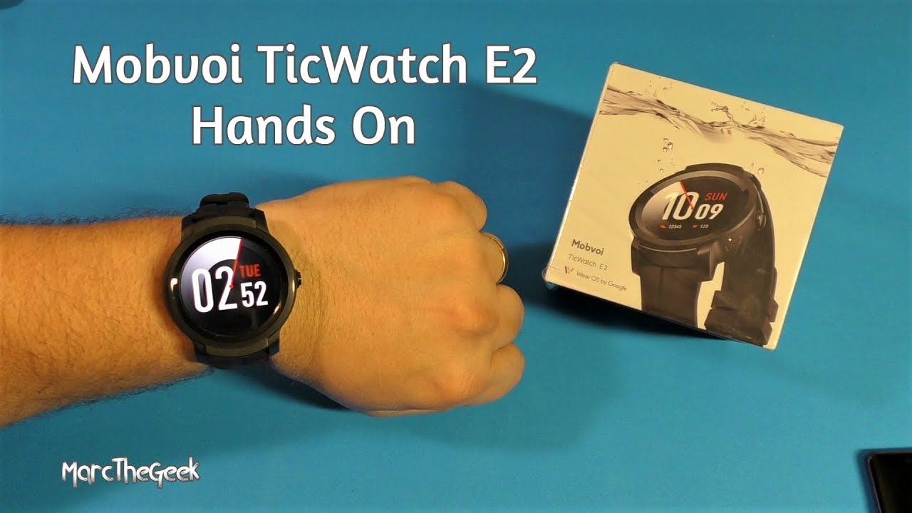 Обзор Mobvoi TicWatch E2