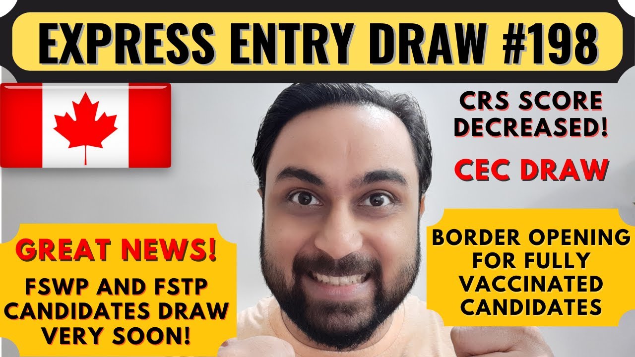Express Entry Draw #198 For Canada PR | Canada CEC Draw | Dream Canada