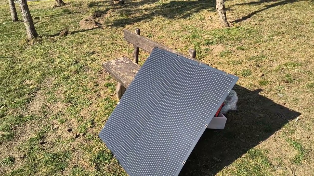 Fleksibilni Solarni Panel 200W - Test, koliko zaista daje početkom marta!