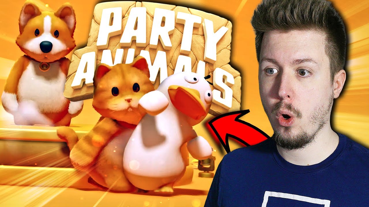 🐶 Zrobiliśmy WIELKĄ BITWĘ ZWIERZAKÓW w PARTY ANIMALS!
