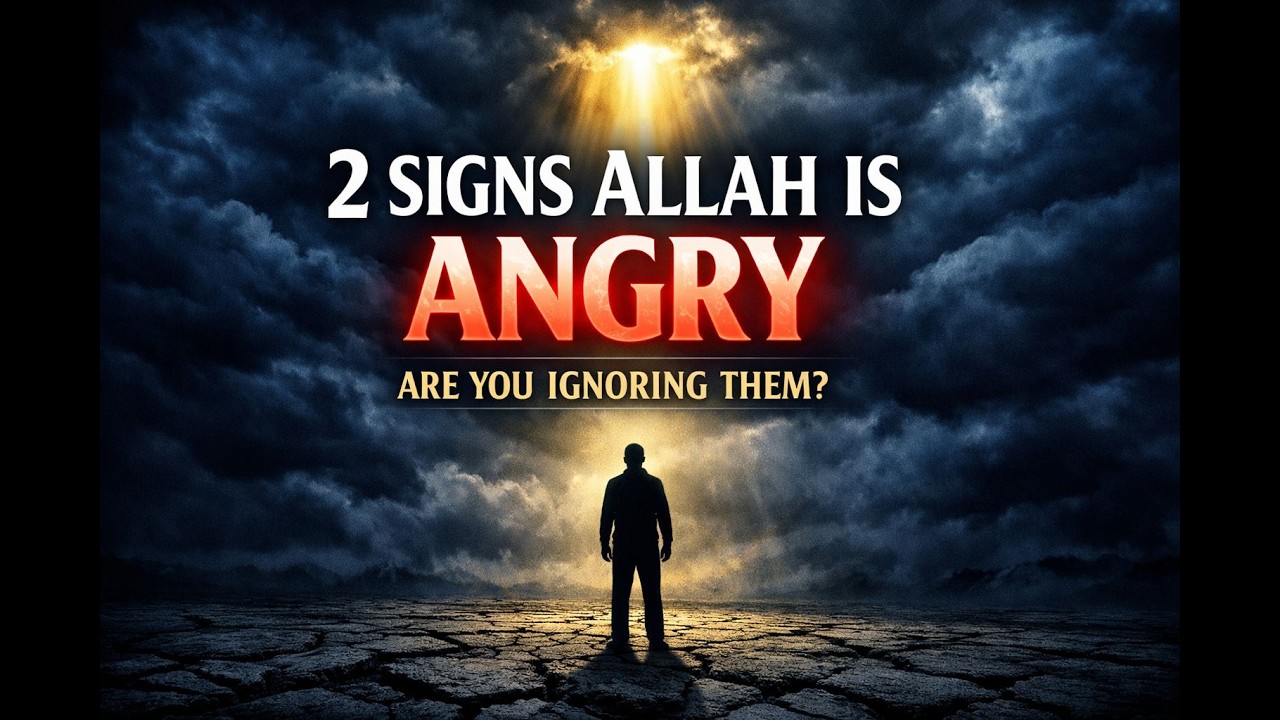 2 Signs Allah Is Unhappy With You (Wake Up Before It’s Too Late)