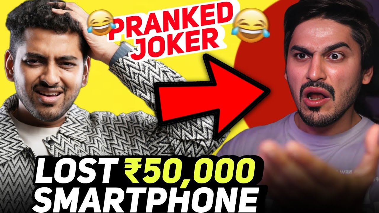Aman PRANKED Joker *Lost ₹50,000 Rupees Phone😱